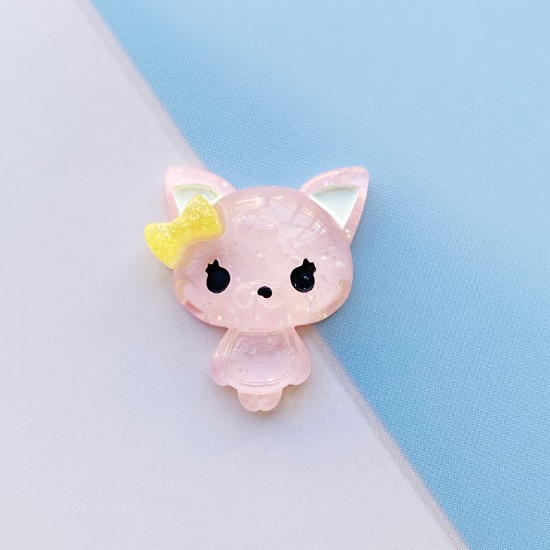 12Pcs Resin Mixed Bling Cartoon Cat Decoration Crafts Flatback Embellishments For Scrapbooking Beads Diy Accessories