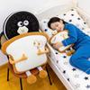 Cuscino Peluche Cartone Animato Oreo Con Imbottitura Morbida in Cotone PP Per Bambini e Ragazzi Comfort