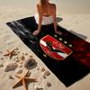 America Club's Crest With Rabbit Beach Towel, Quick-drying, Easy to Care for, Use for Both Fitness and Beach Vacations,Sports Essential Fan Gift