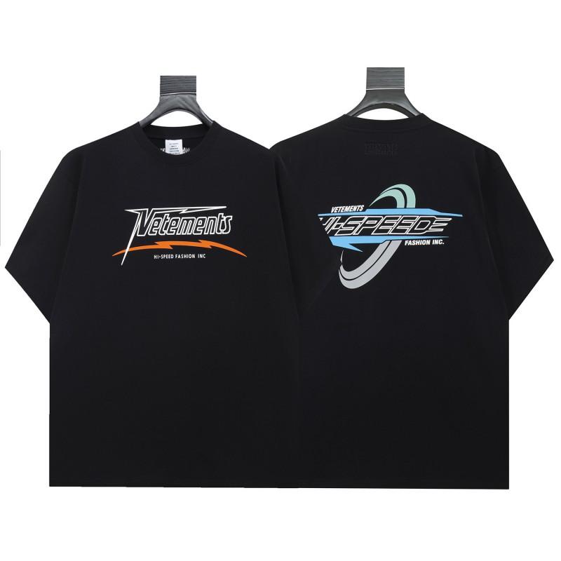 Unisex Übergroßes Vintage Gewaschenes Baumwoll-T-Shirt Mit Gesticktem Buchstaben-Print Lässiges T-Shirt