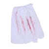 Women Zombie Bride Bloody Costume Lace Scary Outfit Bloodstained Zombie Bride Dress for Festival Holiday Party S