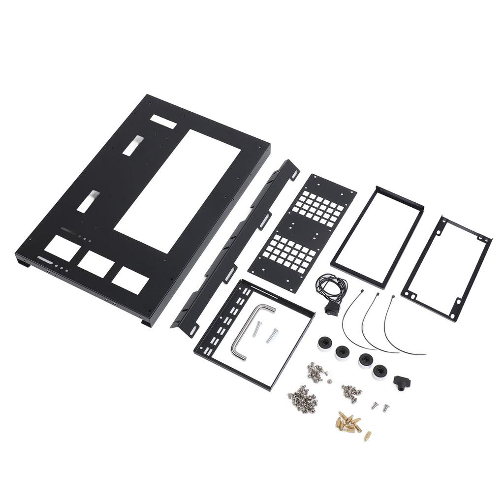 DIY Computer Motherboard Case Rack Powerful Cooling Steel Plate ATX M ATX ITX Gaming PC Case Open Frame with Handle