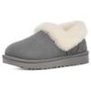 UGG Nita Sheepskin Warm Comfortable Casual Ankle Loafers Women Loafers Lighthouse-Grey 1119002-LGRY