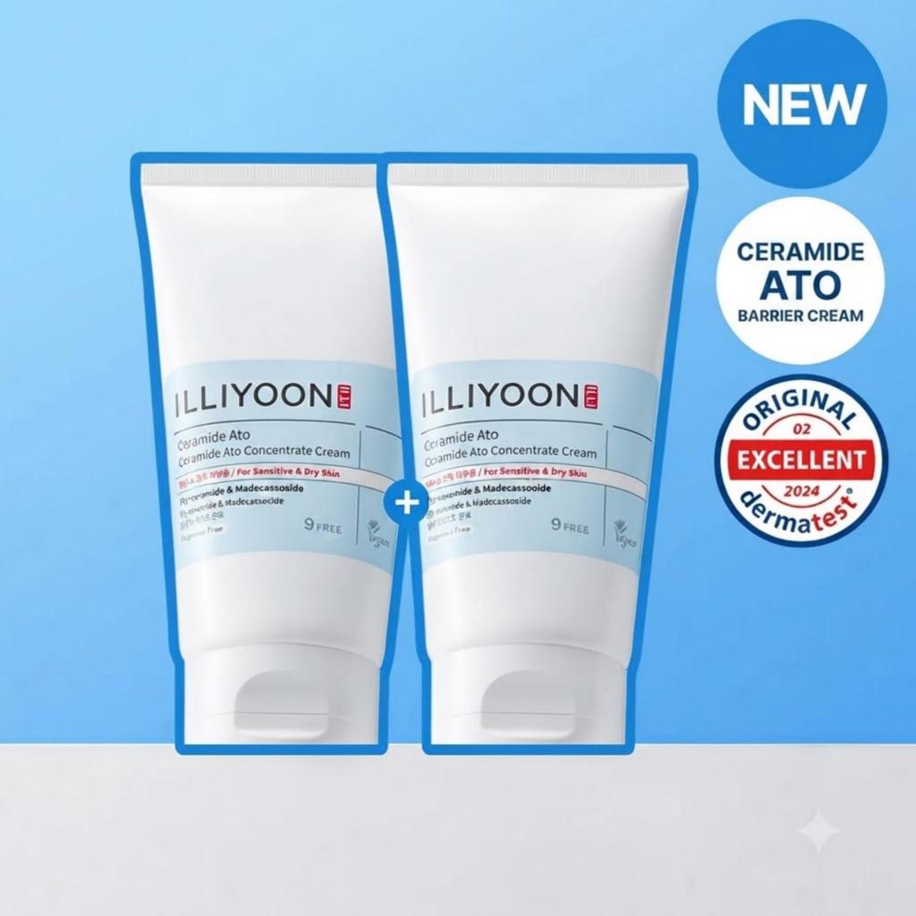 ILLIYOON Ceramide Ato Concentrate Cream Tube 150ml x 2