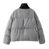 Sibaoshe Women's Contrast Patchwork Down Jacket