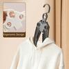 5 Pieces Retractable Portable Suit Hanger Wide Shoulder Coat Hangers Clothes Drying Rack  Suitcase