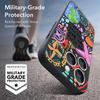 Cartoon Fire Balloon Pattern Case For iPhone 17 Pro Max Magnetic For Magsafe Silicone Cover For iPhone 16 Pro Max Funda iPhone 15 14 13 12 11 16E Air