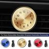 Luminous Car Air Outlet Quartz Clock Auto Watch Thermometer Hygrometer for Automobiles Decoration Clocks Ornament Accessories