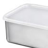 Food Storage Container with Lid 304 Stainless Steel Square Lunch Container for Fridge Outdoor