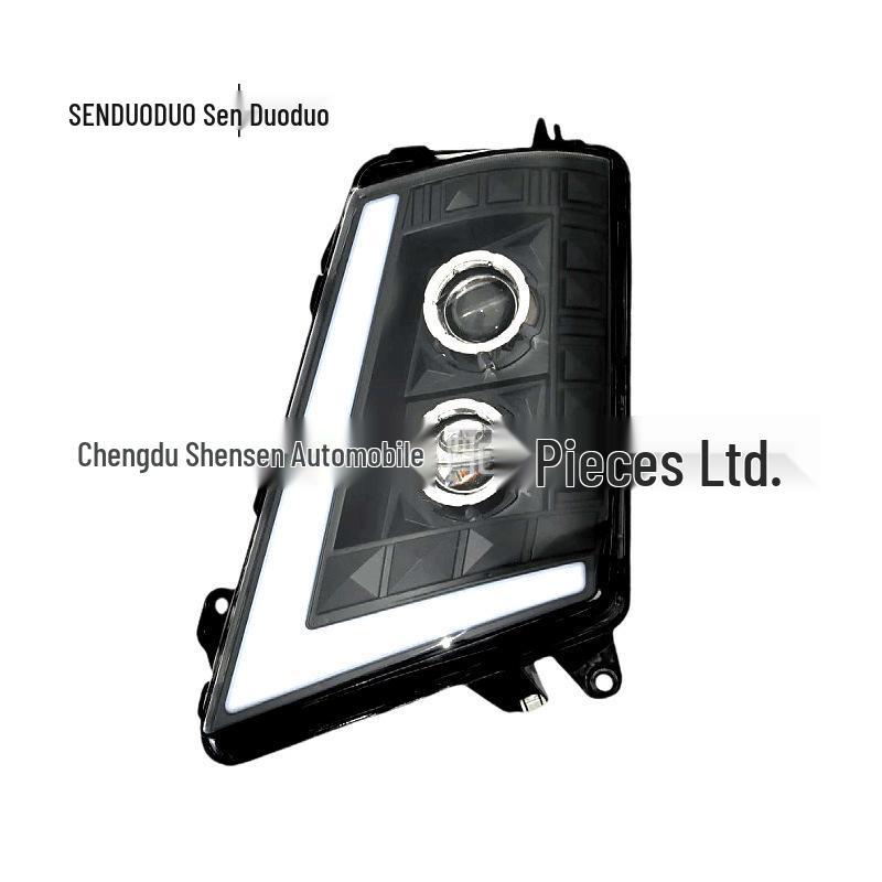 Светодиодная фара в сборе Hua Fuxing для VOLVO FM460/FM420/FH500 - Конструкция с двумя линзами
