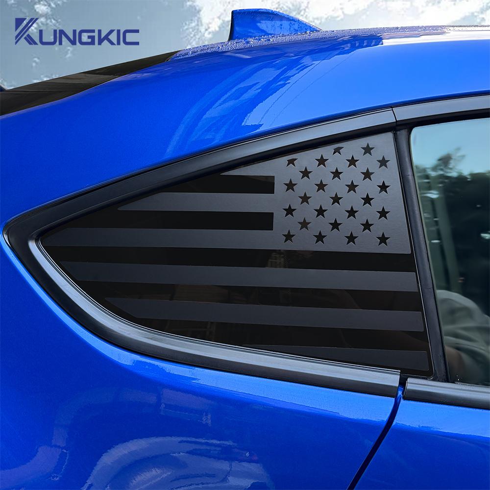 For Subaru BRZ/ Toyota GR86 2021 2022 2023 2024 2025 LHD RHD Car Rear Side Window Vinyl Window Sticker Accessories 1Pair