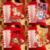 1Pcs Creative New Year Suprise Big Red Envelope Chinese Traditional Lucky Money Pouch Cartoon Year Of The Horse Red Packet