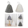 Wool Felt Sauna Set Bath Hat Shower Cap Men Women Protective Hair Cover Bathroom