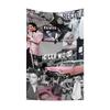 E-Elviss Flag Rock Music Band Banner HD Printing Tapestry Exhibition, Music Band Fans, Garage Decor