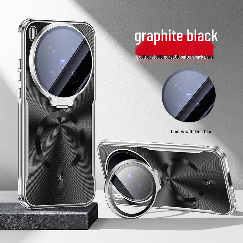 VIVO X300Ultra/X300S Magnetic Plating Protective Case with Metal Lens Bracket X300 Pro