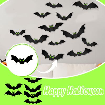 Halloween Decoration Supplies Luminous Stickers Festival Layout Wall Stickers