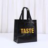 StoBag Modern Black Gift Wrapping Bags Luxury Designer Bags Five Senses Theme Reusable Packaging Bags for Sweets Party Favor