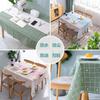 Simple And Advanced Sense Waterproof, Oil-Proof, Leave-In And Dirt-Resistant Home Picnic Student Modern Grid Peva Tablecloth