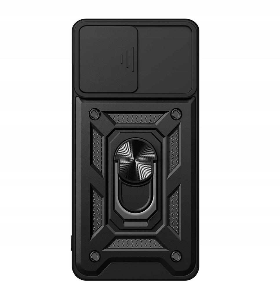 Case for iPhone 16 Pro Max ARMOR SLIDE RING REINFORCED BACK + 9H GLASS