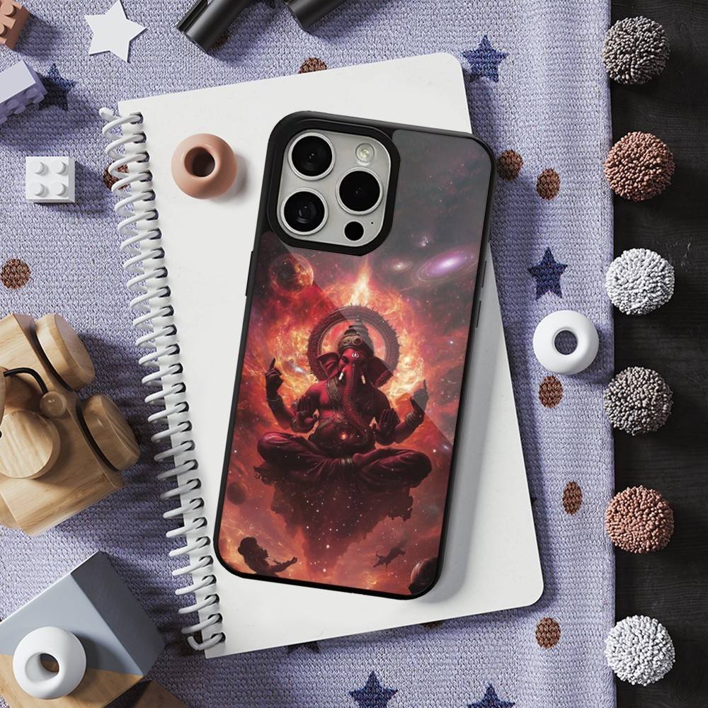 Ganesh Elephant God India Case For iPhone Mini,13,Max,17,14,Plus,12,11,15,Pro,16,For Magsafe,Magnetic Wireless Charging