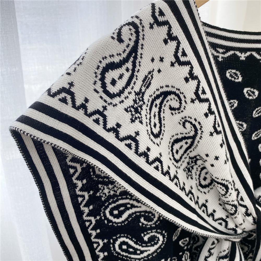 New Shoulder Scarf Shawl Women'S Fake Collar Shoulder Protection Scarf Air-Conditioned Room Camisole Decoration Paired With Neck Protection Knot