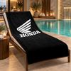 Strandtuch mit Honda Racing Design, Schnelltrocknendes leichtes Handtuch für Schwimmbad Reisen