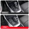 For Toyota RAV4 XA50      2024 Carbon Fiber Gear Shift Panel Center Console Cover Trim Frame Car Accessories