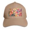 Velverty Flowers Baseball Cap Hood sailor cap for Unisex black Hat Luxury Brand Unisexs Womens