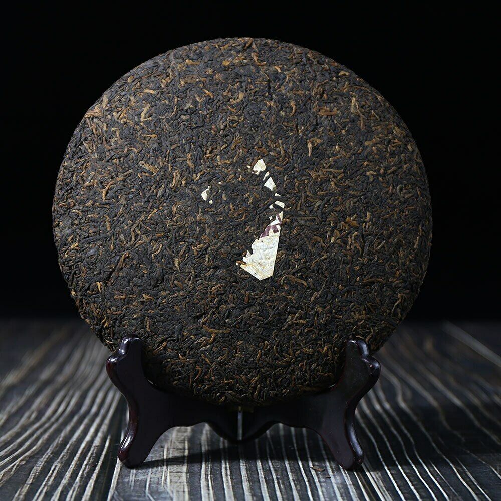 Shuang Tian 2014 Pu Erh "Menghai Puer" Olgun Çay 400g