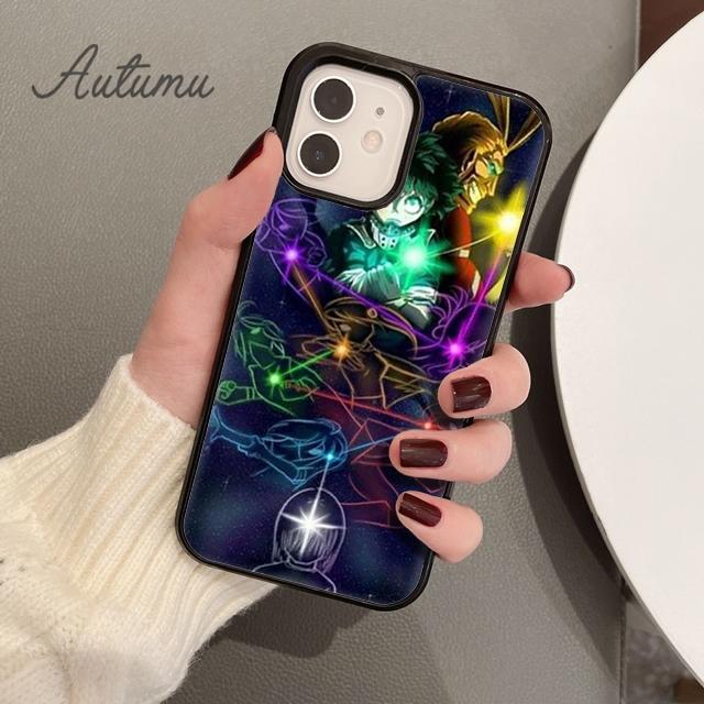 My Hero Academia Cartoon Anime Japan Phone Case for iPhone 11 12 13 14 Pro Max Mini XR XS SE 2020 7 8 Plus Samsung S21 S22 Cover