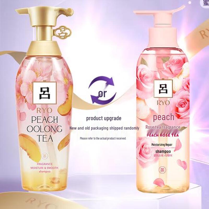 Ryo Peach Oolong & Rose Repairing Shampoo 400ml