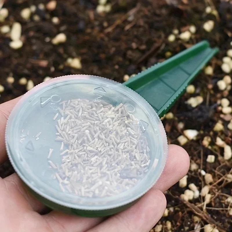 Green Plant Seed Sower Manual Plant Seeder Yard Garden Multifunction Seeding Dispenser Tools Adapting To Various Sizes of Seeds