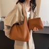 Lazy Wind Large-capacity Tote Bag Autumn New Bag Women's Simple Shoulder Bag Commuter Armpit Bag