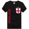 England Printed Mens Boys T Shirt Cotton Novelty Retro Style Football Top Tees