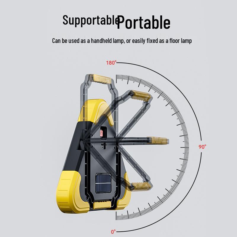 Solar Reflective Emergency Triangle Warning Light
