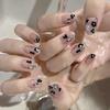3D Floral Polka Dot Nail Glitter Sequins 1 Box 6/12 Grids Spliced Design for Professional Manicure Salon