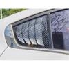 For Kia Forte K3 2014-18 Side Vent Window Scoop Louver Cover Carbon Fiber Style