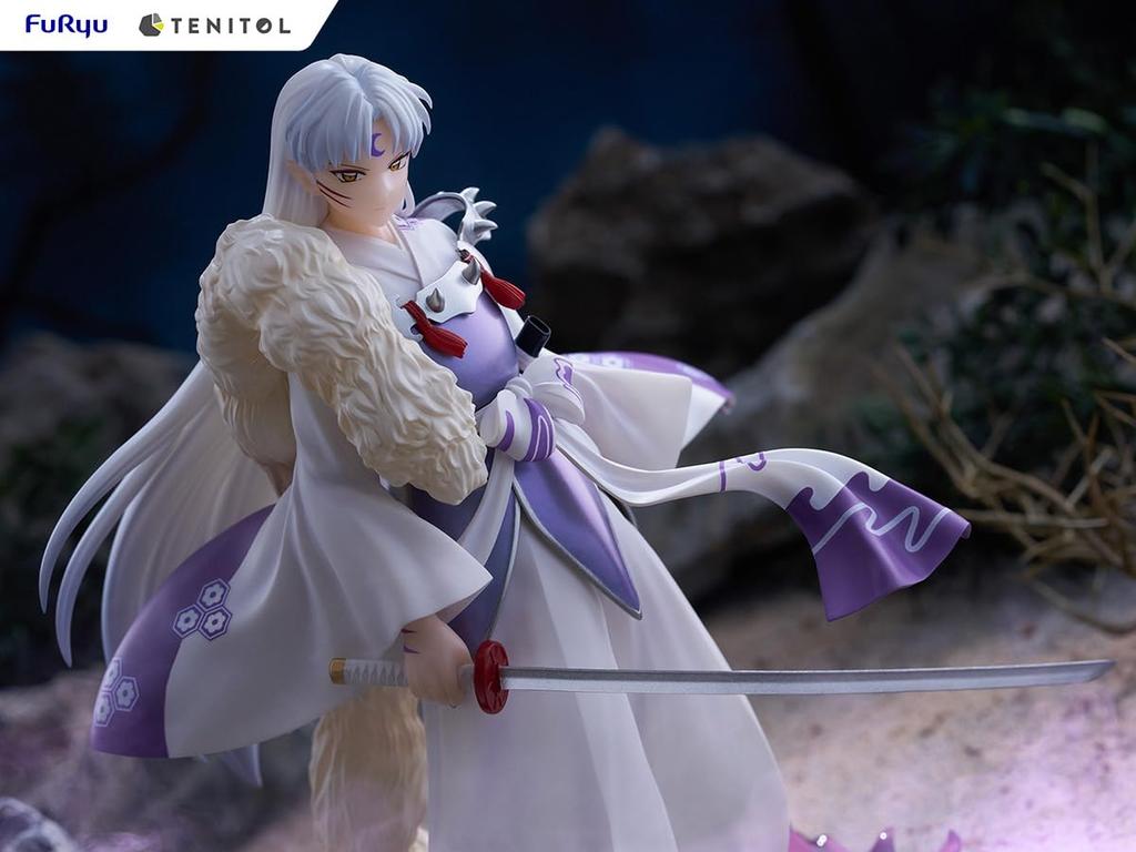 Furyu Inuyasha TENITOL Sesshomaru Höhe 200 mm bemalte komplette Figur ca.. Nicht maßstabsgetreues ATBC-PVC