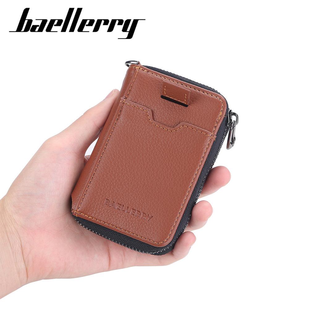 

Baellerry Мужская мода кошелек на молнии винтажный дизайн сумки для ключей мини-кошельки кошельки G617