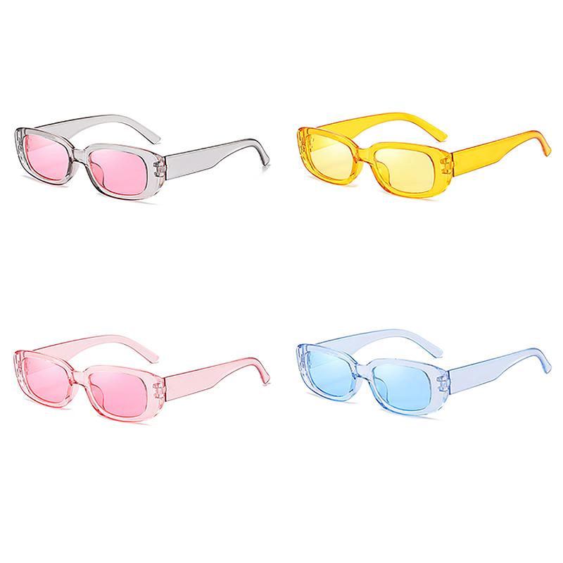 Fashion Women Rectangle Vintage Sunglasses Retro Points Sun Glasses Female Lady Eyeglass Cat Eye Driver Goggles