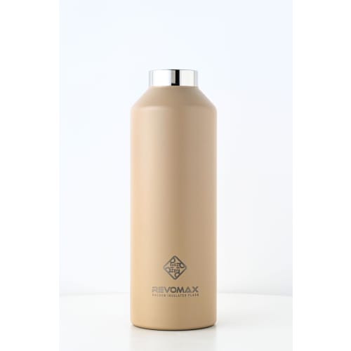 

[REVOMAX Official] 32oz 950ml Stainless Steel Bottle, Carbonated, Cap Sold Separately, Keeps Hot for 18 Hours, Cold for 36 Hours, Vacuum Insulated, Gi