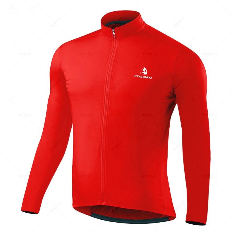 Autumn Cycling Suit Set  Pro Team Cycling Jersey 19D Bib Set MTB Uniform Bicycle Clothing Quick Dry Bike Clothes Mens Long Sleeves Wear