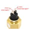 Universal Water Temperature Sensor 3/8NPT 1/2NPT Vdo Meter Vdo Water Temperature Sensor 14MM 17MM 21MM for Car Auto Boat