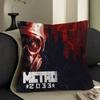 Gaming Metro 2033 45*45Cm Cushion Cover Pillow Cover Decor Pillowcase Home Pillowcase For Couch Pillow
