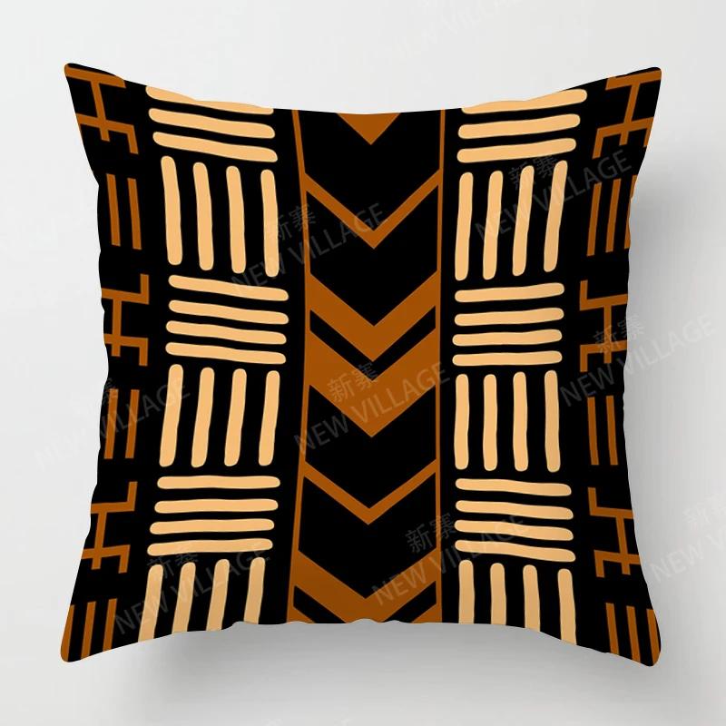 Nordic Fall Home Decor Throw Pillowcase Sofa Cushion Cover Modern 45x45cm 45*45 50x50 60x60cm 40x40 Boho Living Room Aesthetics