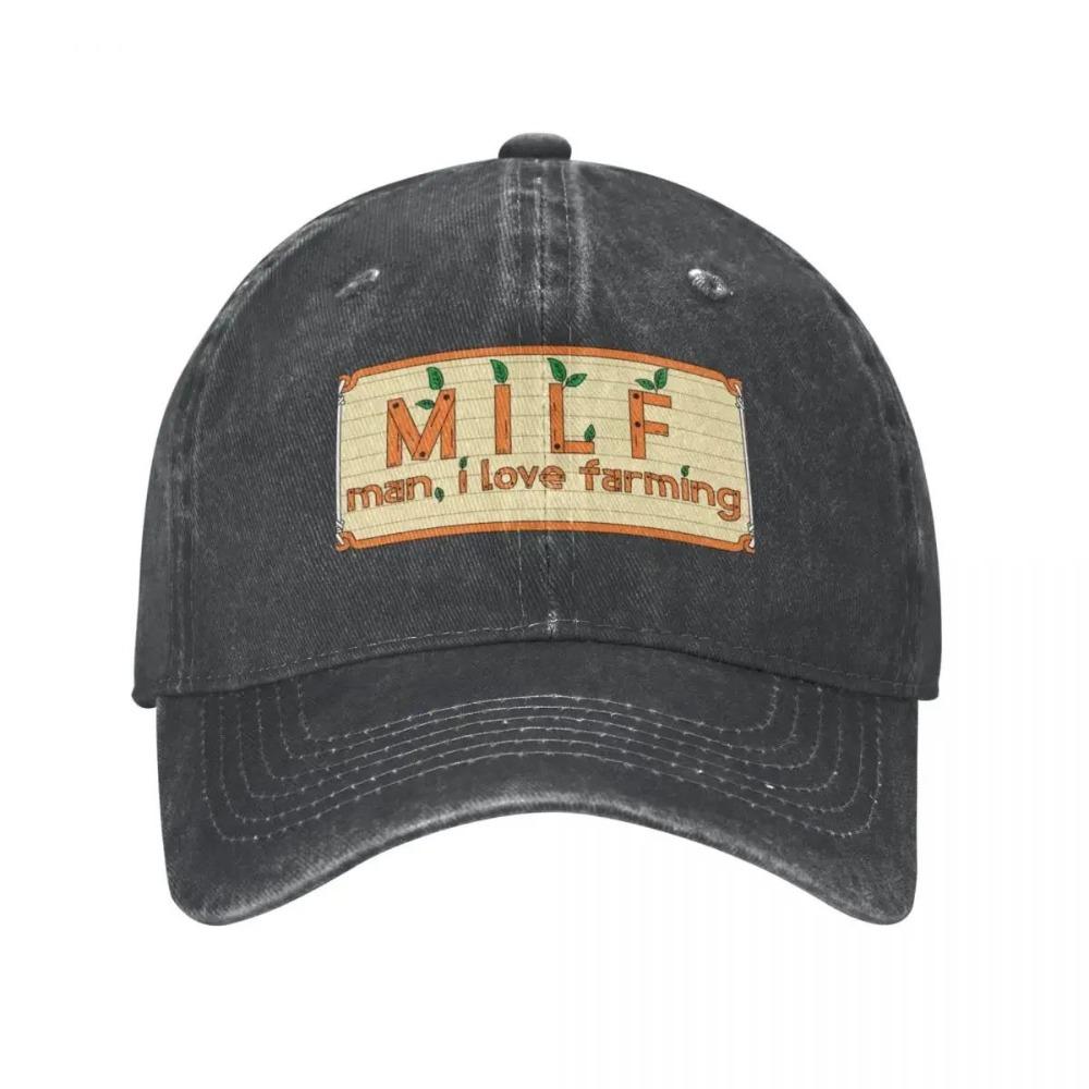 Man I Love Farming Baseball Cap Hiking Hat Kids Hat Woman Hat Casual and Versatile Outdoor Sun Protection Fashion