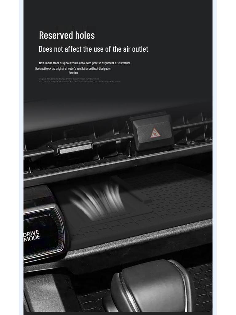 Toyota Wildlander/RAV4 Wireless Charging Silicone Anti-Slip & Dustproof Mat - Fits 26 Models