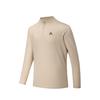 Men's T-Shirts Men's Light Smoke Gray Heather Gray-1 Half-Turtleneck