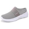 Women's Shoes Toe Caps Semi-flat Shoes Breathable Casual Shoes Slippers Single Shoes