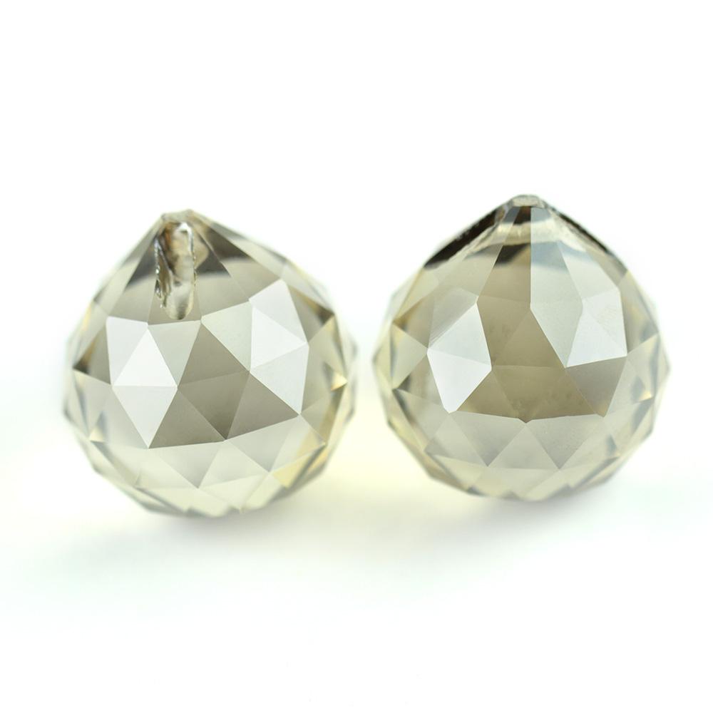 

Colors K9 Crystal Hanging Sphere 15Mm/20Mm/30Mm/40Mm Glass Prism Feng Shui Faceted Balls Tree Wedding Parting Hotel Decoration 20mm 2pcs